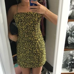 Leopard print dress